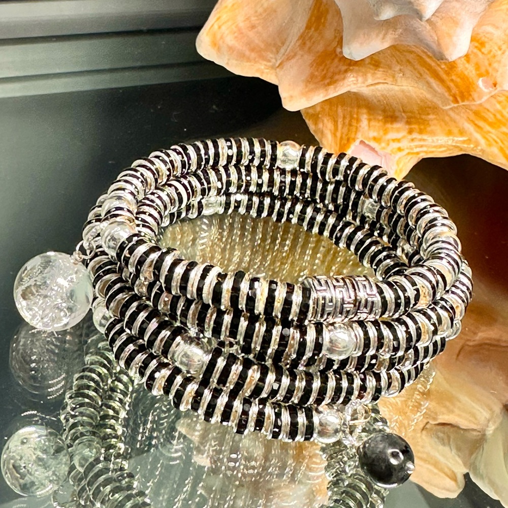 Stunning SILVER BLACK BRACELETS for Any Occasions
